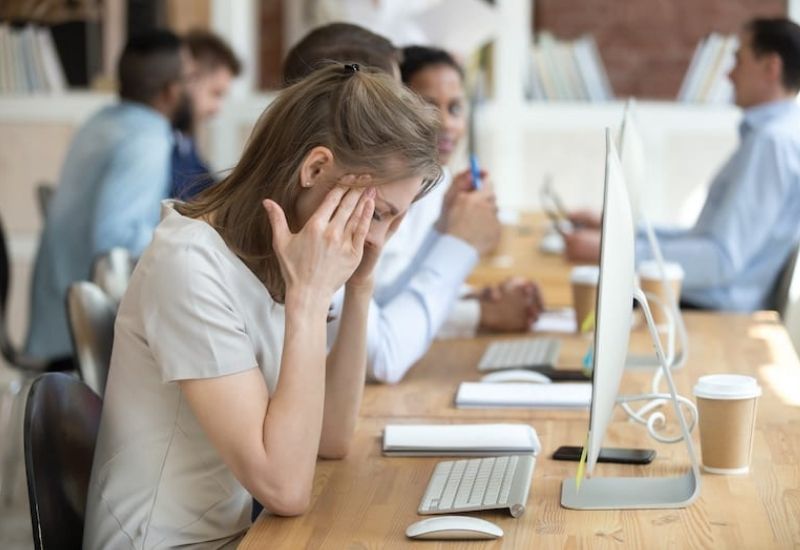 mất ngủ do stress