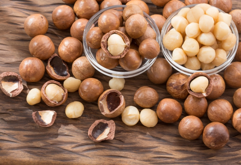 giá trị dinh dưỡng hạt macca