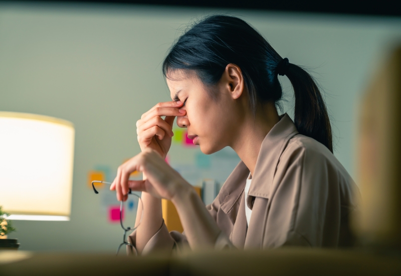 giảm stress cải thiện giấc ngủ